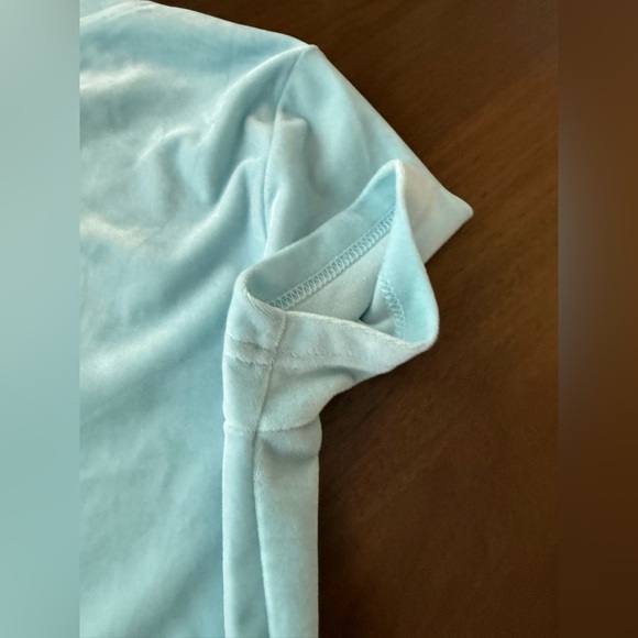 Hello Kitty Light Blue Velour Kids T-Shirt - Picture 8 of 9